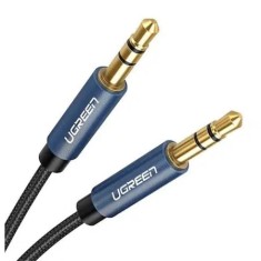 Cablu UGREEN AV122 Jack 3.5 mm AUX, 1.5m, Albastru foto
