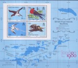Timbre cu păsări marine din British Virgin Islands