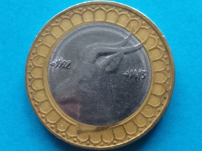 ALGERIA-50 DINARS 1992 foto