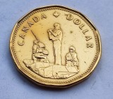 107. Moneda Canada 1 dollar 1995 (Peacekeeping Monument)