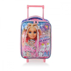 Ghiozdan tip troller cu un compartiment So Extra, Barbie