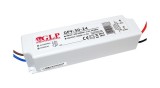 GLP GPV-50-24, sursă de alimentare GLP seria GPV 24V/2A, CV, fără PFC, carcasă din plastic IP67