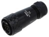 Conector circular WEIPU SA2010/P12IIB-1 tată PIN 12 IP67 5A 400V 8-12mm