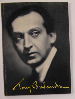 TONY BULANDRA , texte de LUCIA STURDZA BULANDRA si MIHAI VASILIU , 1961 foto