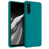 Husa pentru Sony Xperia 10 III, Silicon, Verde, 54754.57