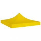 VidaXL Acoperiș pentru cort de petrecere, galben, 2 x 2 m, 270 g/m&sup2;
