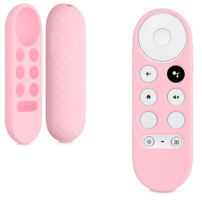 Husa pentru telecomanda Chromecast 2020, Kwmobile, Roz, Silicon, 56917.10 foto