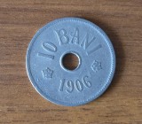 10 bani 1906, Rom&acirc;nia, fără litera J