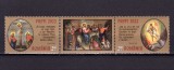 Cumpara ieftin ✅ RO 2022 LP 2361 "Sfintele Pasti", serie si o vinieta ( vinieta fiind identica pe ambele minicoli ) ,MNH