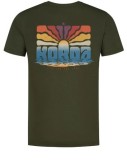 Tricou KORDA Dawn Vibes Tee, Dark Olive Marimea XL