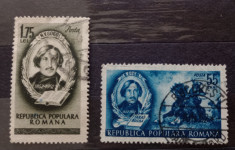 Romania 1952 Lp 295 , 100 ani de la moartea lui Gogol serie stampilata foto