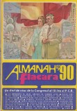 Almanah Flacara 1990, 336 pagini, romana, coperti brosate, stare buna