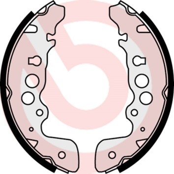 BREMBO S 79 521 ESSENTIAL LINE Set saboti frana