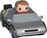 Figurina - Funko Pop! Bitty Rides - Back To The Future - Marty McFly And Time Machine | Funko