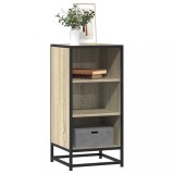 Cumpara ieftin Dulap, stejar sonoma, 35,5x35x76 cm, lemn prelucrat și metal