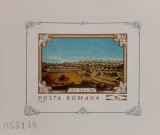 BC867, Romania 1970, colita neperforata picturi