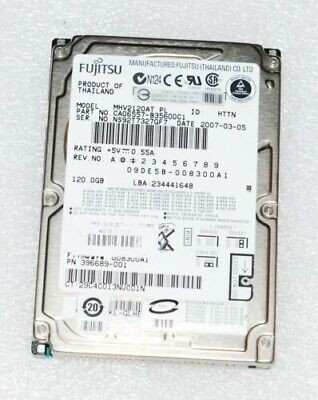 hdd hard disk laptop FUJITSU MHV2120AH PL 120GB 2.5&quot; IDE PATA ATA 2.5&quot;