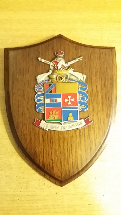 D16 13 - Placheta - tematica militara - districtul 26