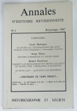 ANNALES D 'HISTOIRE REVISIONNISTE , No. 1 , 1987