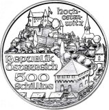 Monede Austria - 500 ATS 2000-01 - Ag 925 - stare PROOF