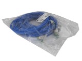 10x cabluri patch LED EasyLan Cat. 6A conform ISO/IEC, 3 m, CS1OBADAD0030, nou / New