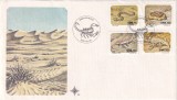 FILATELIE TEMATICA - PLIC AFRICA DE SUD TEMATICA FAUNA REPTILE, Stampilat