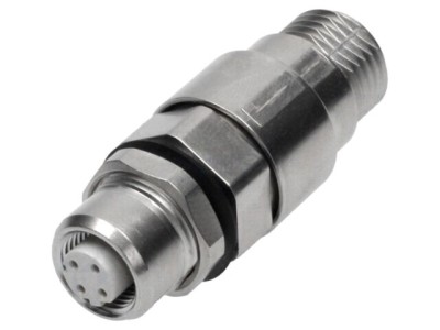 Adaptor M12 mamă cod D Ethernet HARTING pentru cablu foto