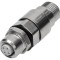 Adaptor M12 mamă cod D Ethernet HARTING pentru cablu