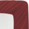 Cearsaf de pat cu elastic din bumbac ranforce 100%, densitate 120 g/mp, Grena