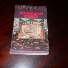 Kurt Vonnegut jr. Abatorul cinci, 1983,Carte Noua