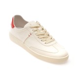 Pantofi sport GRYXX albi, 6501, din piele naturala