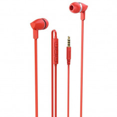 Casti Hama In-Ear Basic+ Red foto