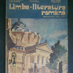 Maria Pavnotescu - Limba si literatura romana. Manual pentru clasa a XI-a (1994)