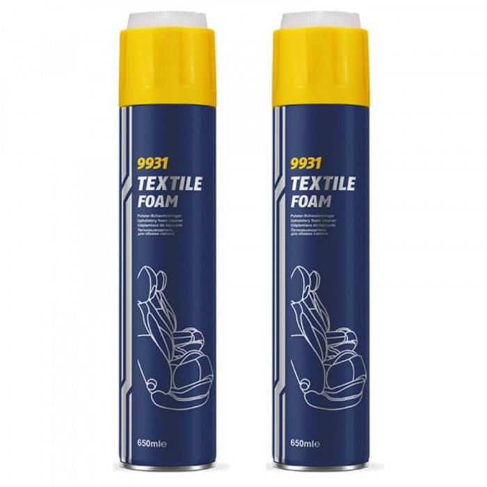 Pachet 2 x Spray Mannol pentru curatare tapiterie textila 650 ml