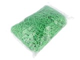Inele elastice din cauciuc verde 1,5mm
