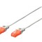 Cablu Patch U/UTP Cat5e 15m Alb