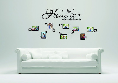 Sticker - Home is foto