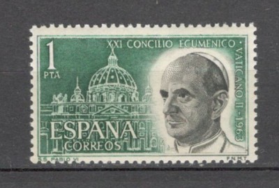 Spania.1963 Al II-lea Conciliu ecumenic de la Vatican SS.159 foto