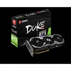 Placa video msi nvidia geforce rtx 2080 duke 8g oc 8gb gddr6 256-bit pci express foto