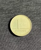 Moneda 1 forint 1993 Ungaria, Europa