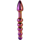 Dream Toys Glamour Glass dildo anal rainbow 18 cm