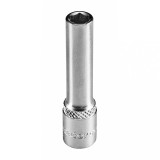 Cheie tubulara adanca 12 mm cu prindere 3/8, otel CR-V Topmaster
