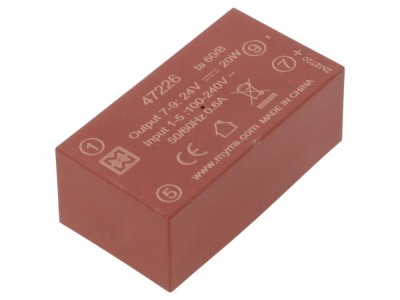Convertor AC/DC 20W 24VDC foto