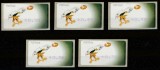 PORTUGAL 2004 FOTBAL CAMPIONATUL EUROPEAN ATM STAMPS