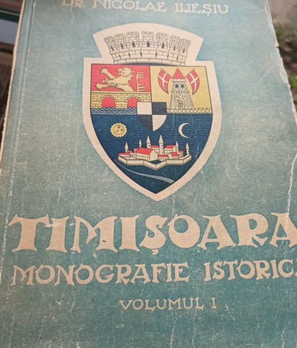 TIMISOARA MONOGRAFIE ISTORICA DR NICOLAE ILIESU CU AUTOGRAF !!!!