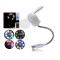 Ventilator prin USB cu brat flexibil si diverse mesaje luminoase