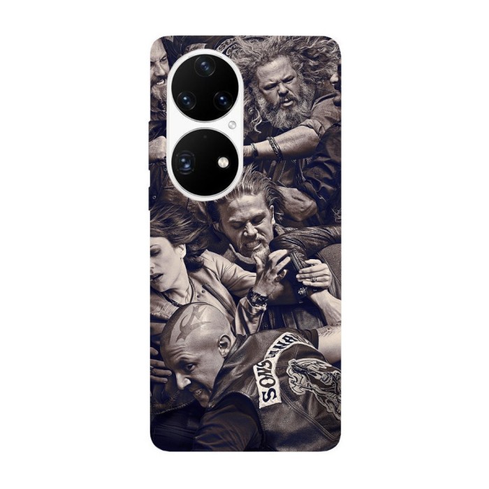 Husa compatibila cu Huawei Nova 9 model Sons of Anarchy, Silicon, TPU, Viceversa
