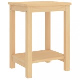 Gossi noptiera, natural, 35x30x47 cm, lemn masiv de pin