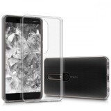 Husa pentru Nokia 6.1 (2018), Silicon, Transparent, 44199.03, Carcasa, Kwmobile