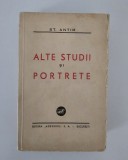 Carte veche St Antim Alte studii si portrete